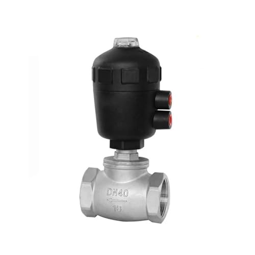 Válvula de globo neumática DN40 de acero inoxidable de alta resistencia 2
