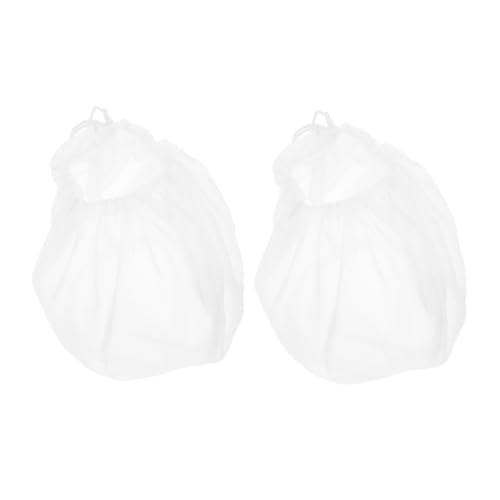 LIGIGWASH 2 piezas Bolsa Colador Malla Fina Unidades Filtro Alimentario Reutilizable para Leche Vegetal Café y Miel Ligera y Fácil de Limpiar Práctica para Cocina