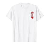 King & Queen Playing Card Costumes Matching Couple