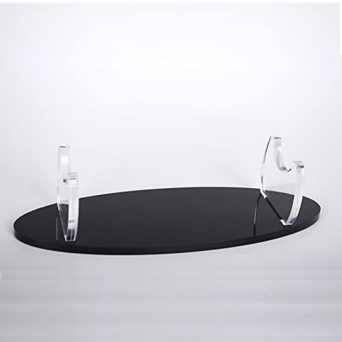 Wanlian Flute Stand Desktop Flute Stand Desktop Flute Display Stand Acrylic Flute Stand For Flute Indian Flute Display Stand (Transparent2) #TOP5