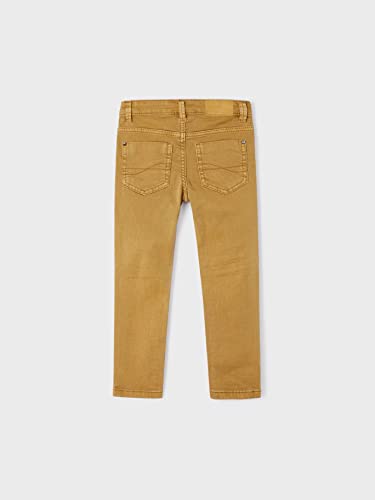 Mayoral Skinny Twill Pants for Boys Camel2