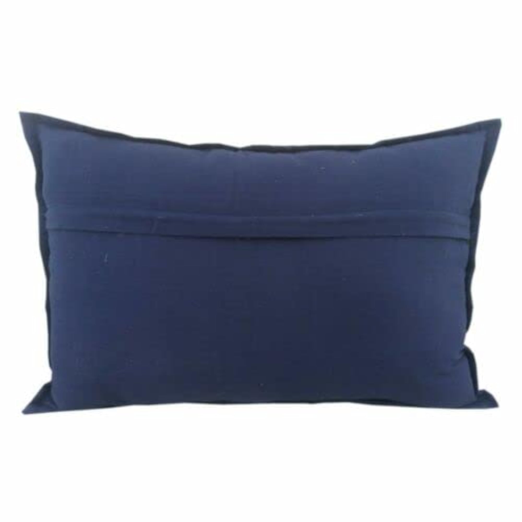 Patchwork Pillow Cover Cotton 16X24 Inch Throw