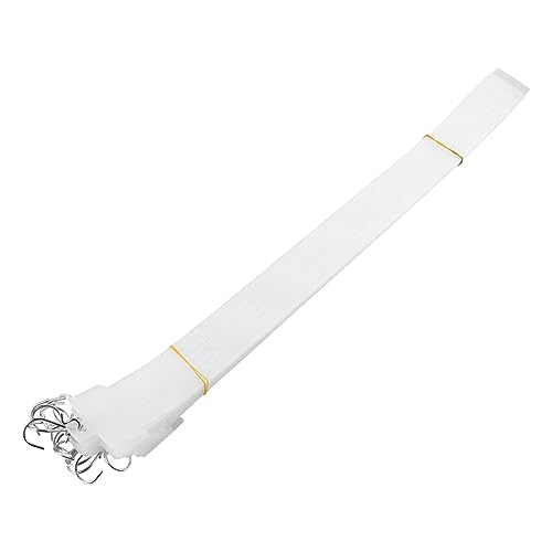 PRETYZOOM Plastic Merchandise Strip 20pcs Market Display Hanger Lightweight Hanging on Strips