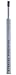 Strauss Diamond PT0130-05B80 2.165" Cylindrical Coarse CBN Grinding Pin