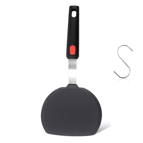 Comparison: Best Spatula To Flip Eggs 11 Silicone Pancake Spatula, Wide Silicone Spatula Turner with Lengthened Handle, 600°F Heat Resistant Cooking Spatulas for Nonstick Cookware, Large Flexible Kitchen Utensils BPA Free (Pancake Spatula)