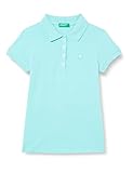 United Colors of Benetton (Z6ERJ) Mädchen Poloshirt M/M 3wg9c3092 Polohemd, Türkis 0z8, XXS