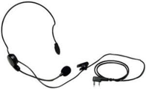 Razor Headset - No PTT for VOX Hands-Free Communication - Kenwood 2-Pin Connector