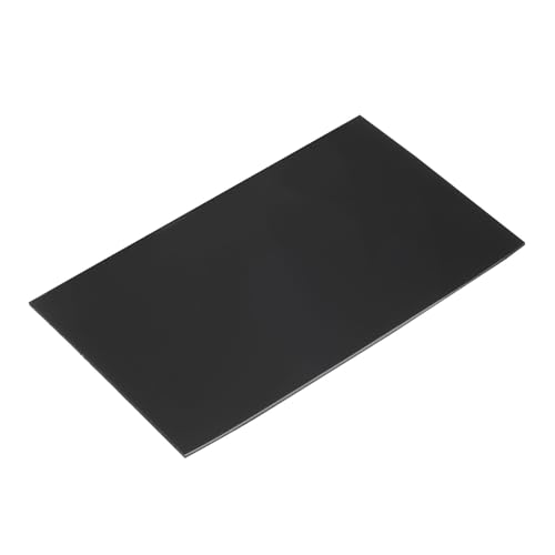 Image of MECCANIXITY UHMW Sheets, Hard Ultra High Molecular Weight Polyethylene Sheets Plastic Sheet, 6 inch x 10 inch x 1 /10, Black