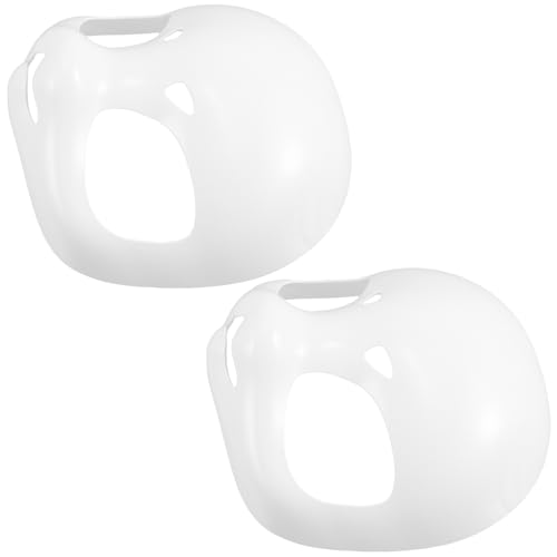 Base Masque Fursuit Blanche à Créer pour Personnaliser votre Cosplay
