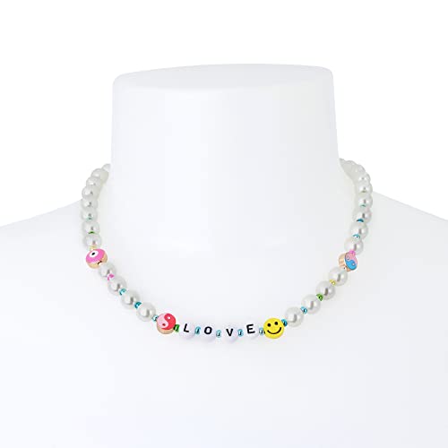 Love Pearl Collar Necklace #TOP1