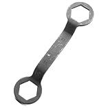 winova クラッチ取り外しレンチ GY6 125cc対応 ダブルヘッド 39mm/41mm プーリー六角ナット専用 メンテナンスツール 金属製 分解修理用工具