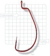 Gamakatsu Offset EWG Worm Hooks - Black, Barbed, Sizes #4 To #5/0 14 thumbnail image