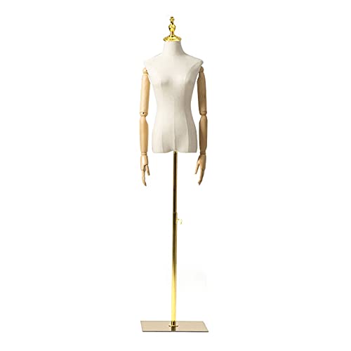 Maniquí de costura ajustable para tienda de ropa con soporte metálico 2