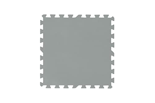Bestway Flowclear 58639 Protection de Sol de Piscine 9 pièces pour éviter Les dommages, Couverture de 2,25 m², Multicolore