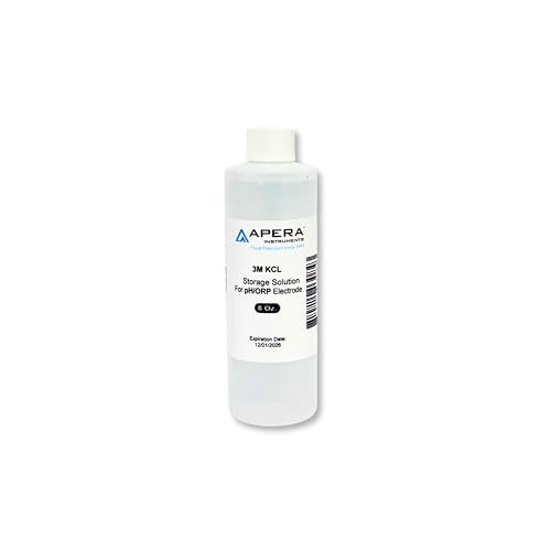 Apera Instruments 3M KCL Storage Soaking Solution (8 oz.) for pH ...