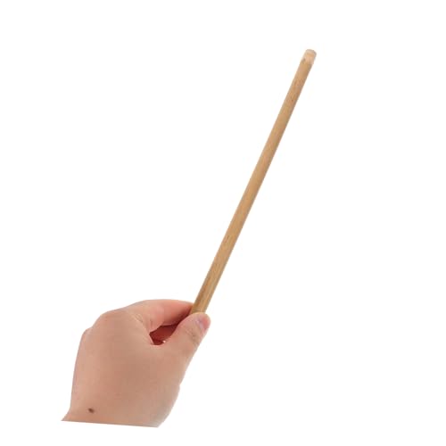 BESPORTBLE 1 par de baquetas duraderas de bambú para batería jazz y práctica de marcha miniatura 4