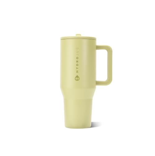 Image of HydroJug Traveler 32oz, Insulated Tumbler with Handle & Straw, Olive