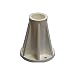 TWO Saftron 6" Mounting Bases (Beige) - Use SB-F bases to surface mount Swimming Pool Rails to concrete or wood decks. Mounting hardware included. (6" H x 5.2" Diam). - An easier and less expensive installation alternative to Anchor Sockets for mounting pool rails.