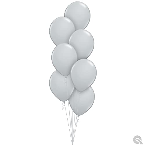 Image of Qualatex 11 inch Gray Latex Balloons (100ct) by Pioneer Balloon Company