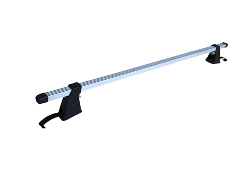 Barra techo para coches ajustable barra transversal universal acero 120 cm SUV 2
