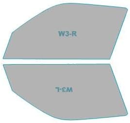 スパッタゴールド 運転席 助手席 カーフィルム カット済み トヨタ