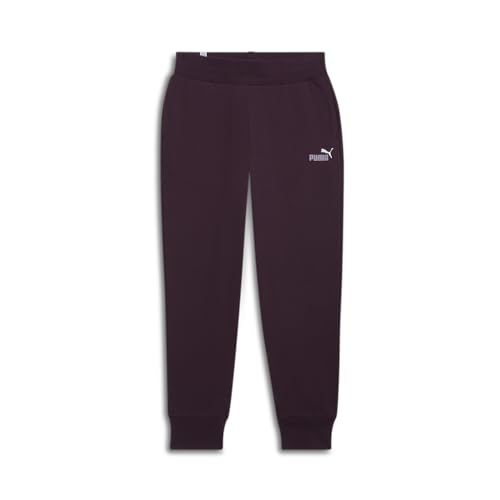 PUMA Womens Essentials Logo High Waisted Sweatpants Casual - Purple