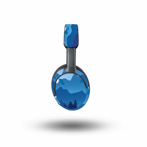 Image of MightySkins Skin Compatible with Bose QuietComfort Ultra - Blue Mountains | Protective, Durable, and Unique Vinyl Decal wrap Cover | Easy to Apply, Remove, and Change Styles