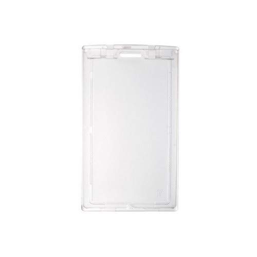 Brady People ID 1840-6630 Molded-Polycarbonate Locking Card Holder Pack of 100 pcs