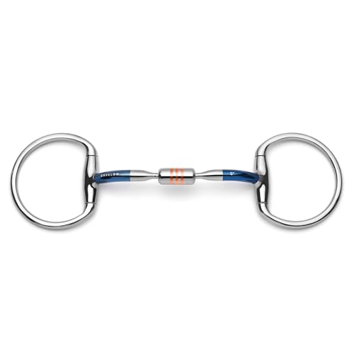 Mors en fer doux Eggbutt Capsule anti-pincement embouchure douce