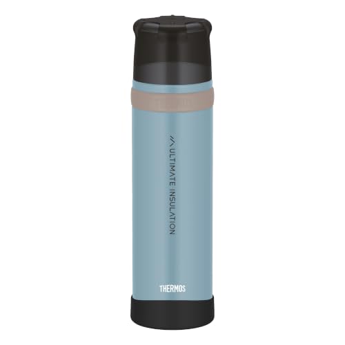 THERMOS MOUNTAIN Thermosflasche 0,90 l, 24 h heiß, arctic blue mat – Ansicht 1