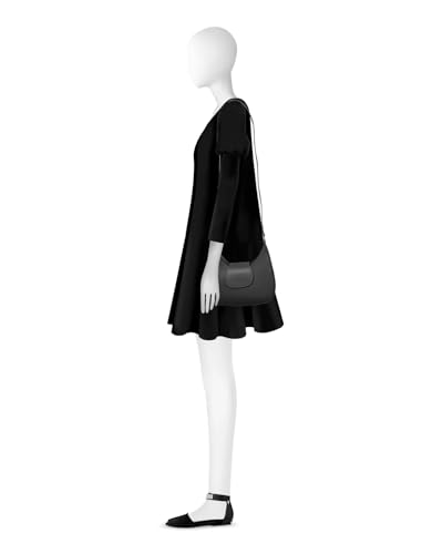 Obolo Shoulder Bag, Genuine Italian Calf Leather, 11 x 9.8 inches3