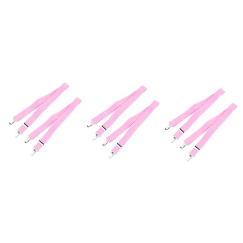 COLLBATH 3sets Adjustable Elastic Children's Winter Warm Glove Clip Mittens Hat Hanger Clip Cold Weather Gloves Holder for Boys and Girls Outdoor 2pcs*3