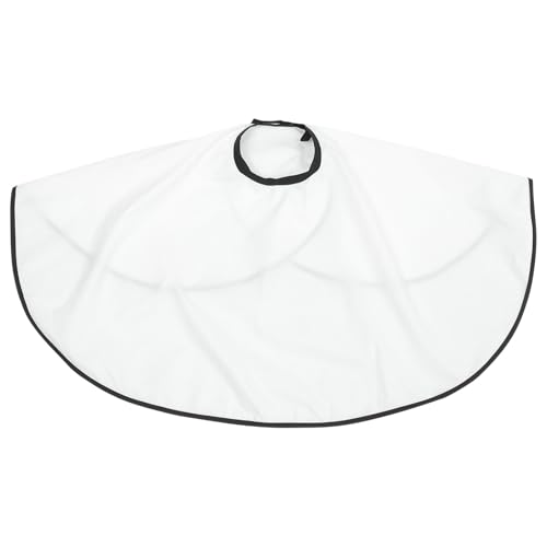 Capa profesional para peluquería blanca ligera para estilistas