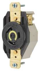 20A Twist-Lock Receptacle 4P 4W 120/208VAC BK