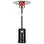 Hykolity 50,000 BTU Propane Patio Heater with Table Design, Stainless Steel Burner, Triple Protection System, Wheels, Outdoor Heaters for Patio, Garden, Commercial and Residentia, Black