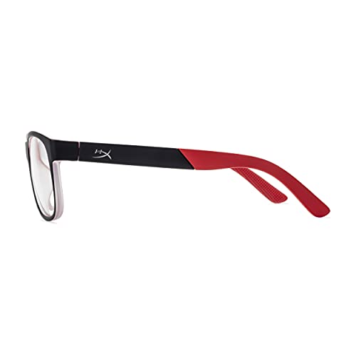Image of HyperX Spectre Scout - Gaming Eyewear, Glasses for Kids, Blue Light Blocking, UV Protection, Crystal Clear Lenses, TR-90 Frame, Microfiber Pouch, Square Eyewear Frame - Red