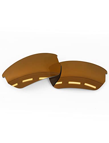 Image of 1.6MM Polarized Replacement Lenses Compatible with Wiley X Valor Sunglasses - Tungsten Gold - Polycarbonate Polarized