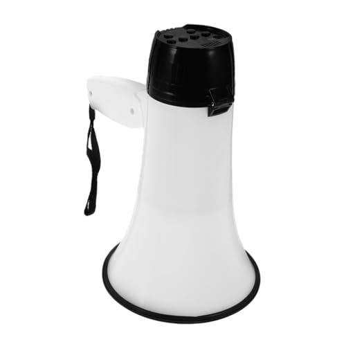 Sosoport 1set Megaphone Portable Handheld Loudspeaker for Sports Cheerleading and Announcements Lightweight Design with Recording Capability for Parties and Events