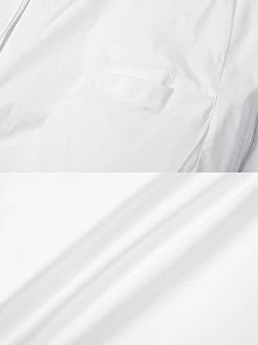 TACVASEN Men's Lightweight Jacket Casual Spring Fall Windbreaker Bomber Zip Up Coat with Pocket