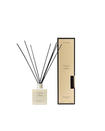 Cerería Mollá 1899 | Mikado Tuberose & Jasmine 100 ml | Difusor de Varillas Aromáticas | Dulce Aroma Floral con Notas de jazmín y azahar.