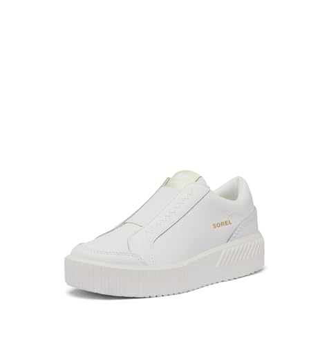 SOREL Women's ONA Ave Slip-On Sneaker, sea Salt/Chalk, 10 by Sorel - Used condition - CA$58.69