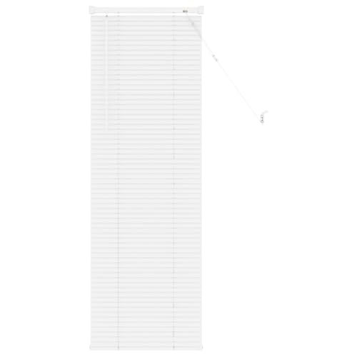 vidaXL Store Vénitien Blanc 150 x 50 cm 25 mm PVC, Solution Moderne de Stores vénitiens, durables pour Bureau à Domicile, Filtration de lumière réglable,...