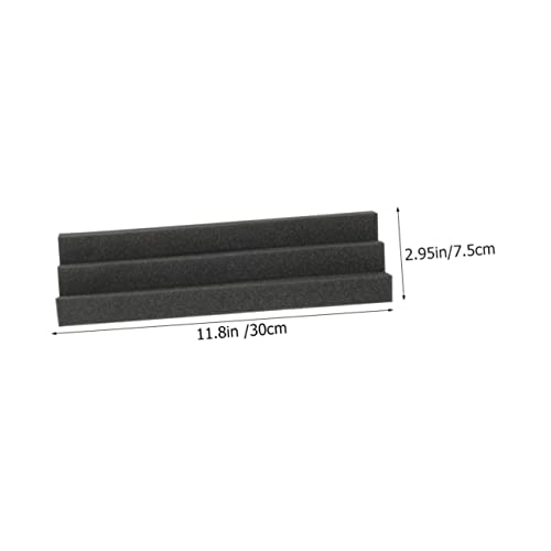 UPKOCH 12PCS Trapezoidal Bass Trap Acoustic Panels Soundproof Wall Tiles para Reducción de Ruido Espuma Acústica de Alta Densidad para Home Theater KTV y Estudio de Grabación miniatura 2