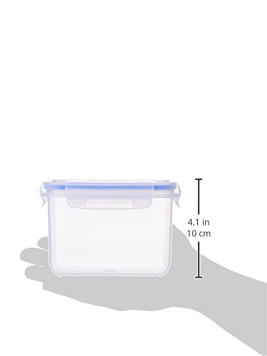 Image of Aristo Lock & Fresh 102 Plastic Storage Container - 800 ML, Transparent Clear, medium (LOCK&FRESH102)