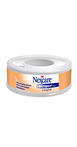 3M, Fita Micropore Nexcare, Bege - 12 mm x 4,5 m