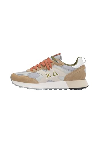 Baskets homme beige SUN68 Z36118 pointure 46 pour un look casual