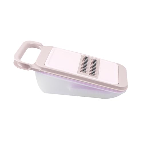 NAMOARLY Rallador Multifuncional de Cocina con Cuchillas Rallador Grueso y Fino para Verduras y Frutas para Zanahorias Herramienta de Cocina