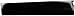 Dorman 926-241 Front Driver Side Front Door Molding Compatible with Select Cadillac/Chevrolet/GMC Models, Gloss Black