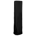 Patio Heater Cover Heavy Duty Water proof 210D Oxford Fabric Outdoor Heater Cover with Zipper Dust proof All Weather Protection,87x21x24 Inch(Black)