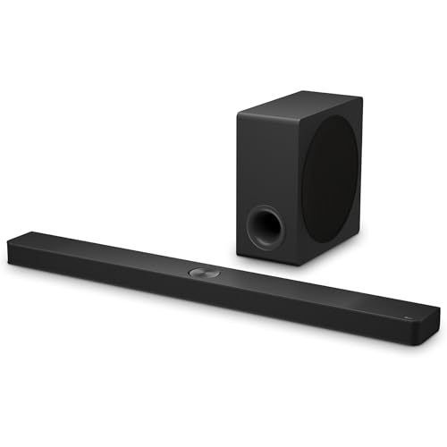 LG S90TY - Smart Sound Bar, 570W, 5.1.3 Channels, Dolby Atmos and DTS Surround Soundbar, Wide...